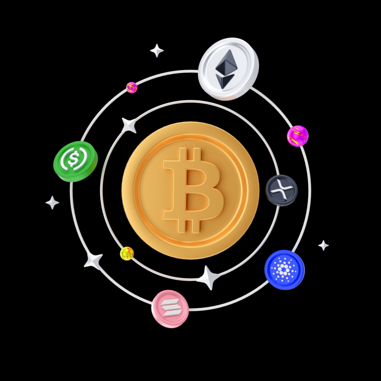 Cryptocurrency 3D Illustration 11064671 PNG